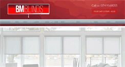 Desktop Screenshot of bmblinds.ie