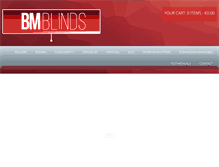 Tablet Screenshot of bmblinds.ie